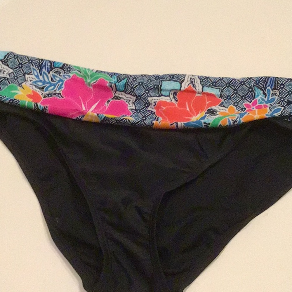 Into the blue high rise swim button
